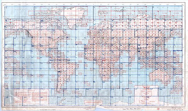 International map of the world