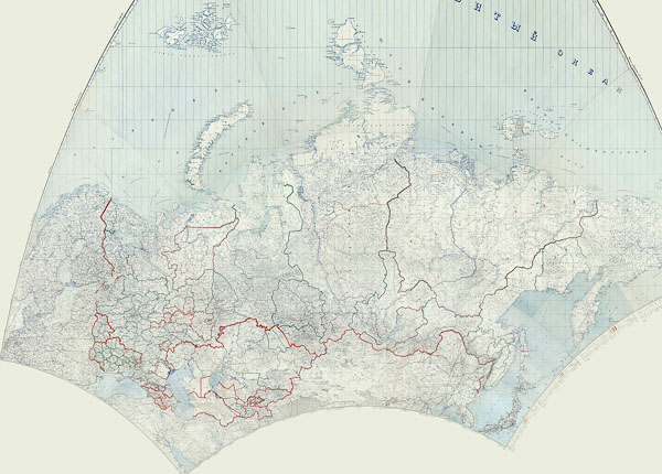 Карта СССР 1939 года