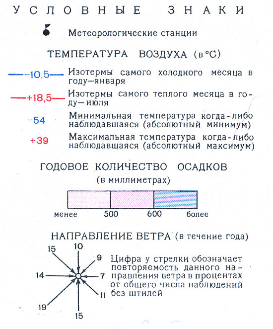 Условные обозначения