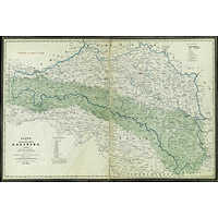 Карта Королевства Галиции 1846 года
