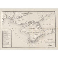 Карта Таврического полуострова по землеописанию Стравона