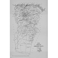 Карта волостей Акмолинской области 1893 года