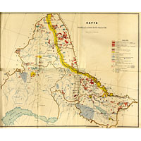 Карта Семипалатинской области 1912 года