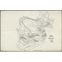 Карта волостей Семиреченской области 1893 года