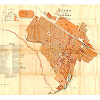 План города Ашхабада 1910 года