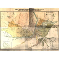 Карта улусных и наслежных земель Якутского округа