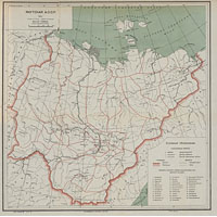 Якутская АССР на карте 1935 г.