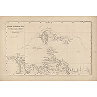 Карта островов и части берега Ледовитого моря 1821-1823 г.г.