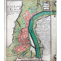 План города Ядрина 1796 года