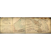 Подробная карта Барнаульского округа Томской губернии 1835 года
