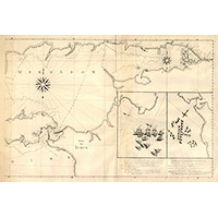 Карта востока Азовского моря 1773 года