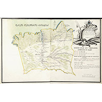 Карта Туруханского уезда Тобольского наместничества 1784 года