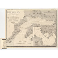 План гавани Золотой Рог 1877 года