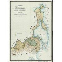 Карта Предполагаемого Амурского генерал-губернаторства 1869 г.