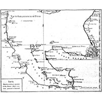 Карта средней части Белого моря 1797 года