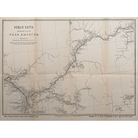 Общая карта нижней части реки Вычегды 1899 года