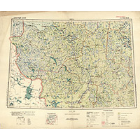 Карта Северного Края 1933 года. Онега - P-37-АБ.