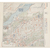 Японская топографическая карта Бурятии 1944 года