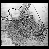 Генеральный план Вологды 1939 г. по проекту Гипрогора