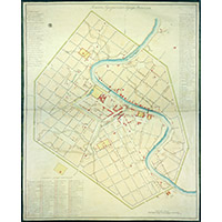 План губернского города Вологды 1824 года