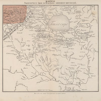 Карта Белозерского края с Югорскими названиями местностей