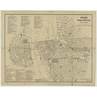 Карта Иркутска 1903 года издания горуправы