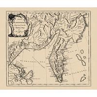 Карта Камчатки 1764 года