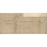 Карта Камчатки 1770 года Тартаримова Михаила