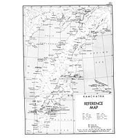 Американская справочная карта Камчатки 1945 года
