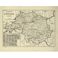 Карта шуберта курской губернии