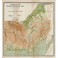 Предварительная карта Колымско-Индигирского края 1925 г.