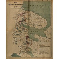 Карта Карельско-Мурманского края 1925 года