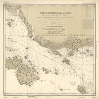 Карта рейда у Кандалакши 1926 года