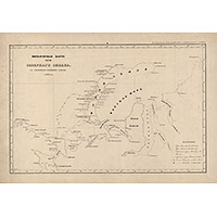 Меркаторская карта части Северного океана 1842 года