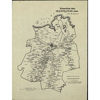 Карта Старорусского района Новгородского округа 1927 г.