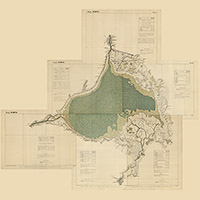 Карта озера Ильмень 1892 года
