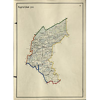 Карта Каргатского района Новосибирской области 1944 года