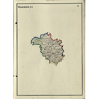 Карта Мошковского района Новосибирской области 1944 года