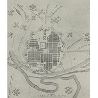 План Оренбургской крепости 1735 года