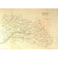 Карта Бугурусланского уезда Самарской губернии 1890 года
