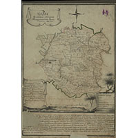 Карта Малоархангельского уезда Орловской губернии 1808 г.