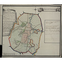 Геометрический план города Пензы конца XVIII века