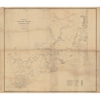 Карта Чердынского уезда Пермской губернии 1897 г.