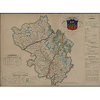Карта Великолукского уезда 1838 года