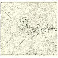 Карта Великих Лук с окрестностями 1942 года