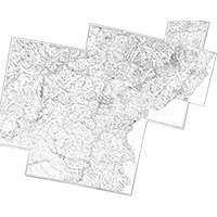 Карта Шуберта Саратовской области - трёхверстовка губернии