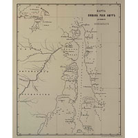 Карта лимана реки Амур до описи Невельского