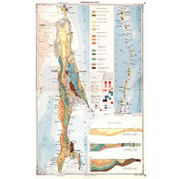 Геологическая карта Сахалина и Курильских островов 1967 года