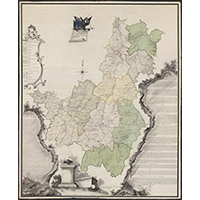 Геометрическая карта Тамбовского наместничества 1791 года