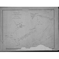 Карта судоходного пути от Твери до Новой Ладоги 1832 года